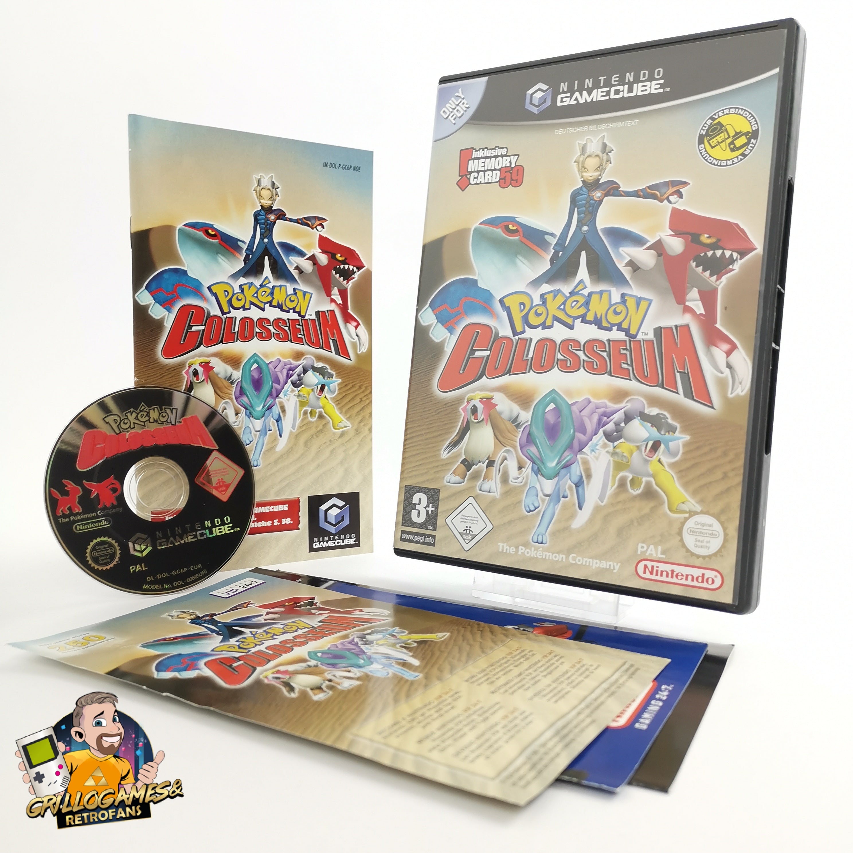 Nintendo Gamecube Spiel " Pokemon Colosseum " GC Game Cube OVP | PAL NOE [2]