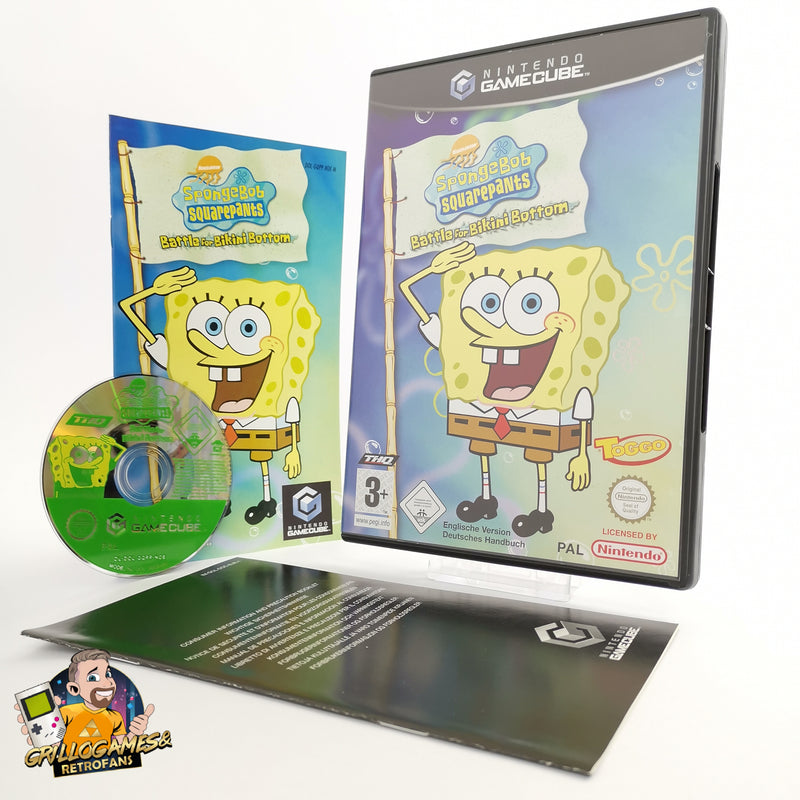 Nintendo Gamecube Spiel " Spongebob Squarepants Battle for Bikini Bottom OVP [2]