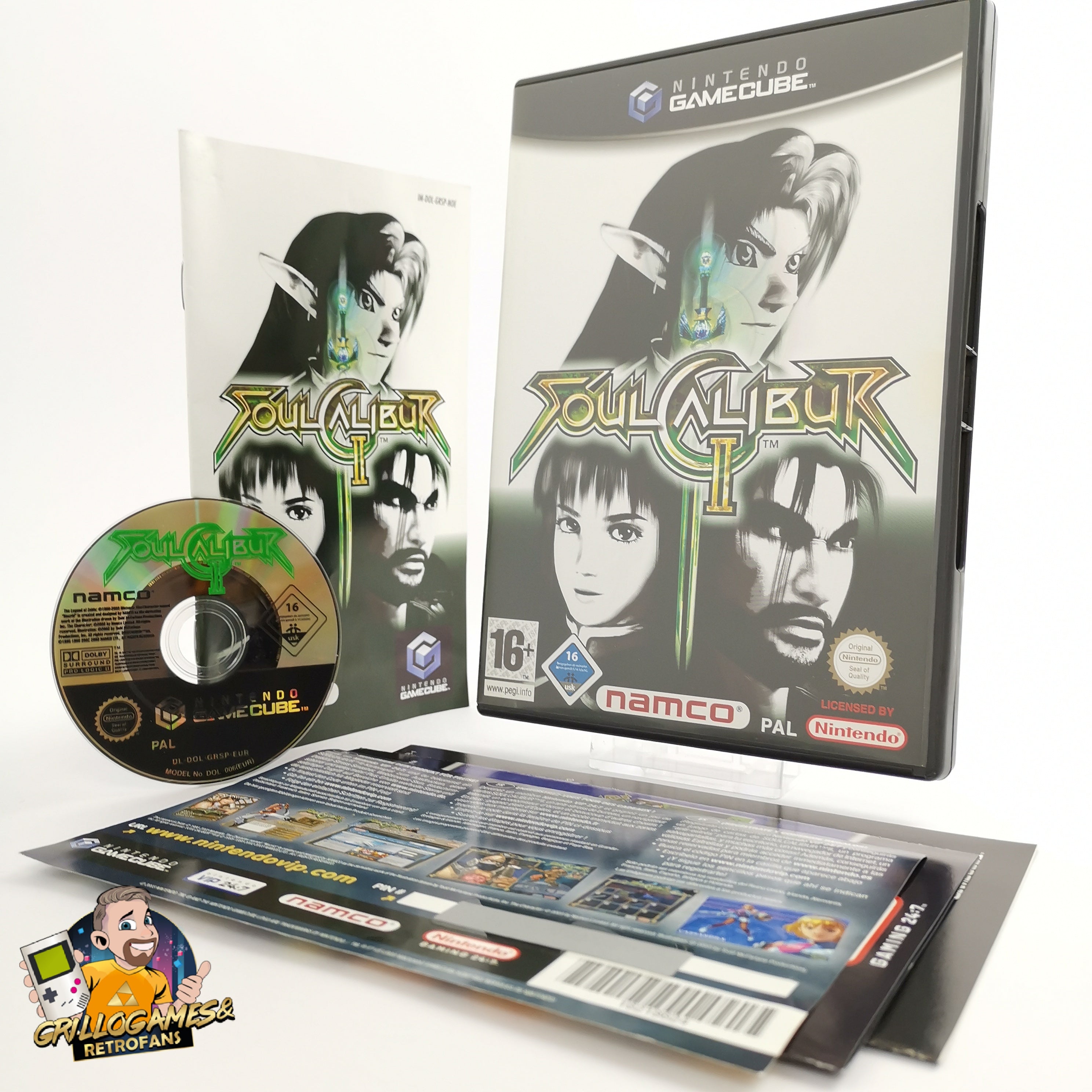 Nintendo Gamecube Spiel " Soul Calibur II 2 " GC Game Cube OVP | PAL NOE [2]