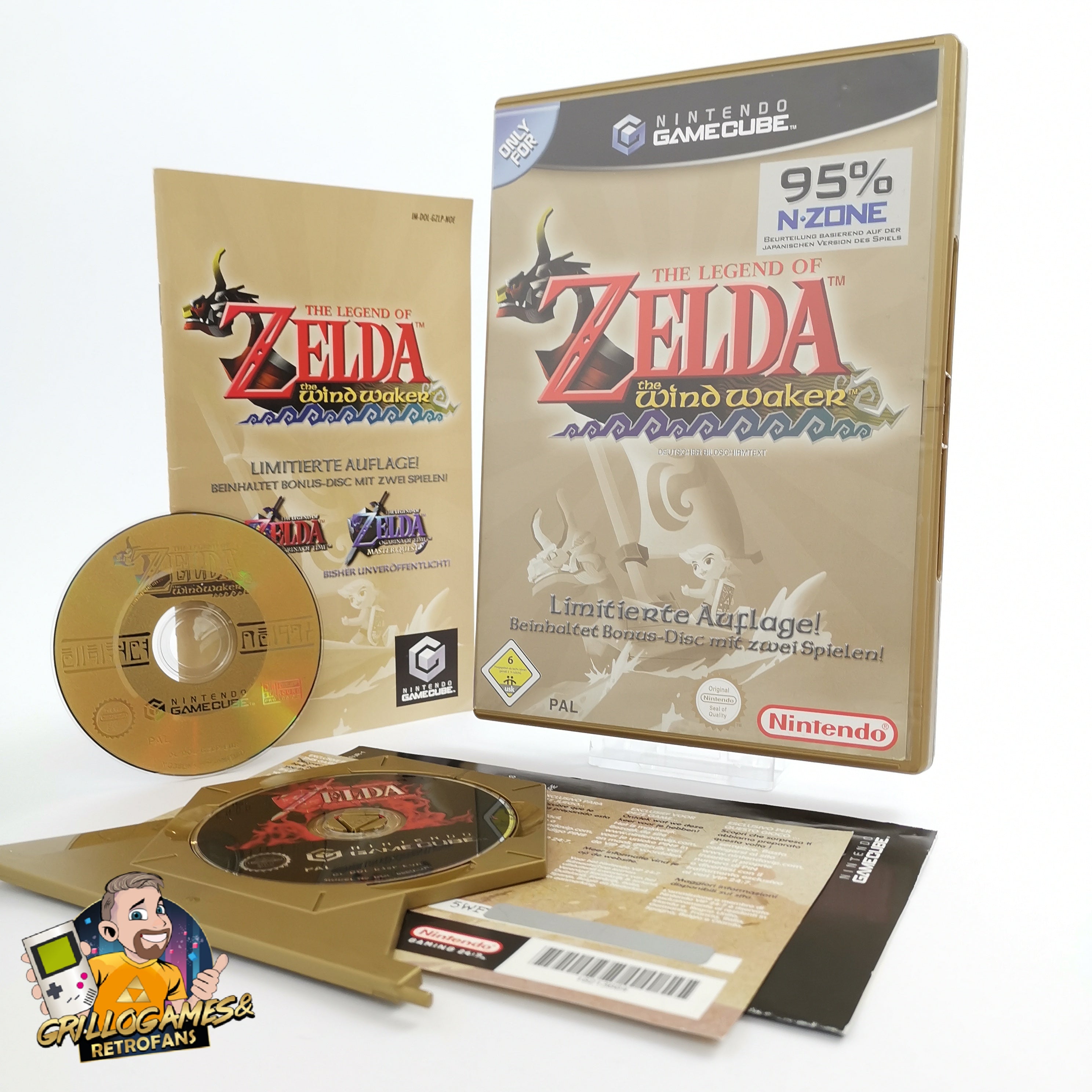 Nintendo Gamecube Spiel The Legend of Zelda The Windwaker Limitierte Auflage [3]