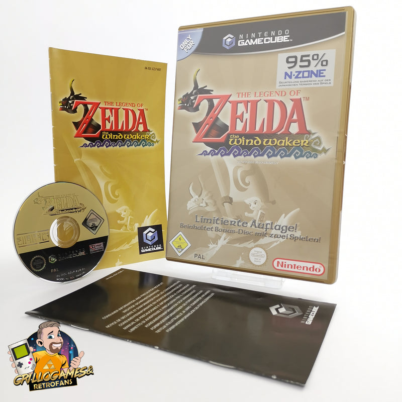 Nintendo Gamecube Spiel " The Legend of Zelda The Windwaker " GC OVP | PAL NOE