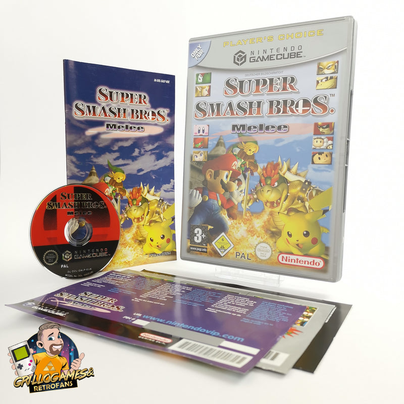 Nintendo Gamecube Spiel " Super Smash Bros. Melee " Players Choice | OVP NOE [2]