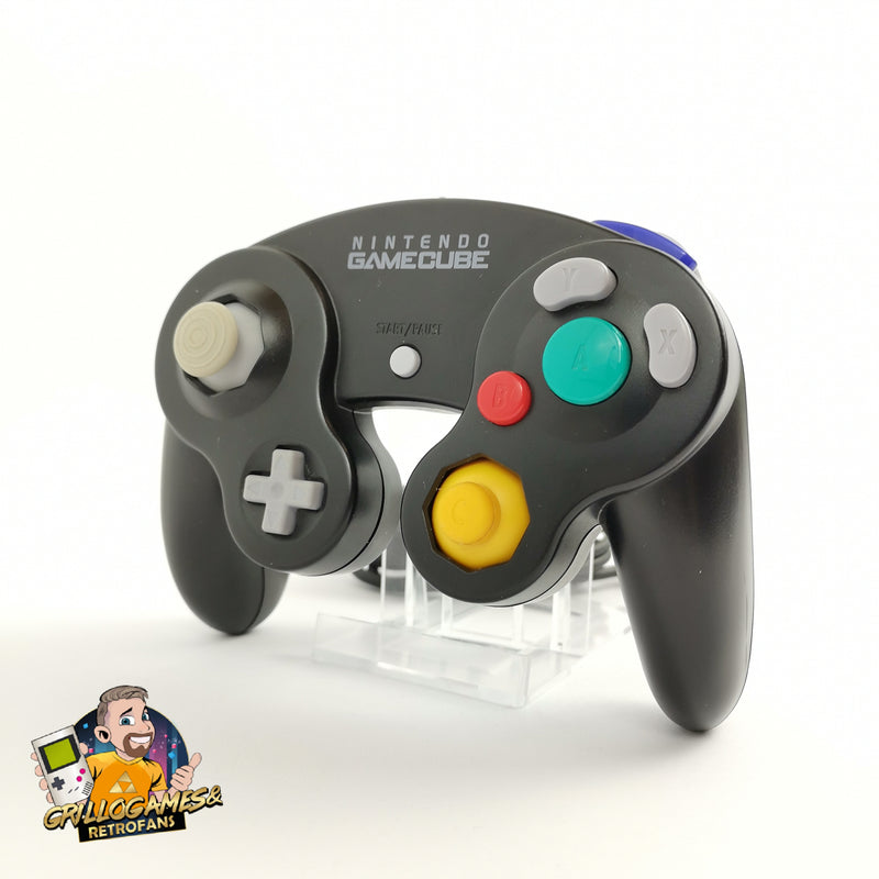 Nintendo Gamecube Controller " Schwarz / Black " Original Game Cube Game Pad