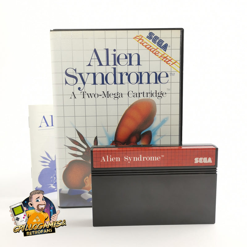 Sega Master System game "Alien Syndrome" MS MasterSystem | OVP PAL