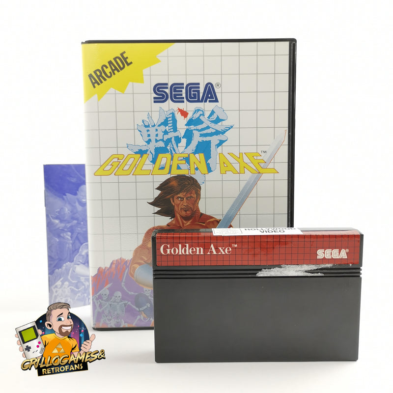 Sega Master System game "Golden Ax" MS MasterSystem | OVP PAL