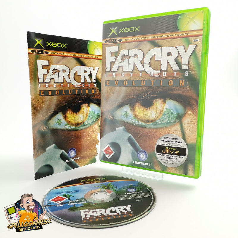 Microsoft Xbox Classic game "Farcry Instincts Evolution" DE PAL OVP | USK18