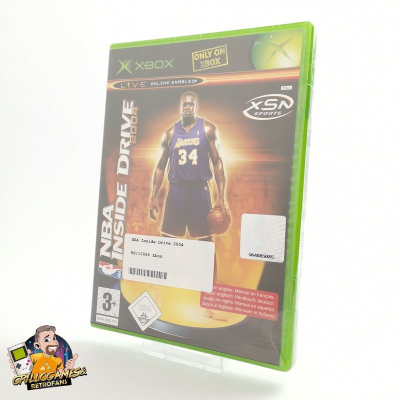 Microsoft Xbox Classic Game "NBA Inside Drive 2004" OVP PAL NEW NEW RESEALED