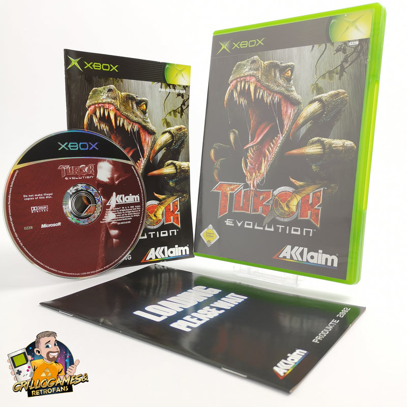 Microsoft Xbox Classic Spiel " Turok Evolution " OVP deutsche Version PAL