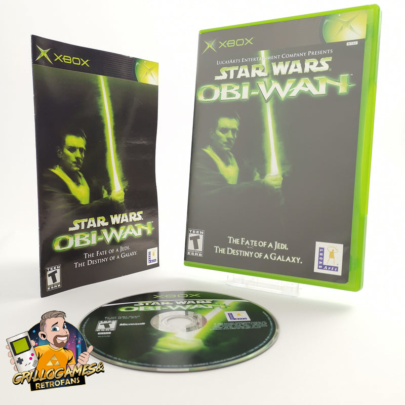 Microsoft Xbox Classic Spiel " Star Wars Obi-Wan " NTSC-U/C USA Starwars | OVP