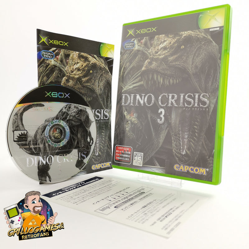 Microsoft Xbox Classic Spiel " Dino Crisis 3 " NTSC-J JAPAN Version | OVP