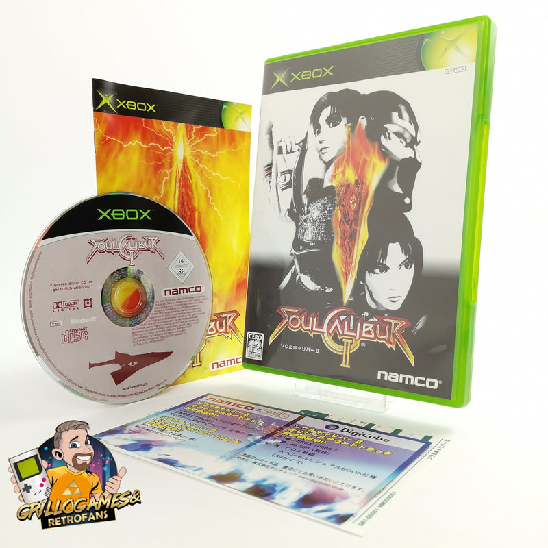 Microsoft Xbox Classic Spiel " Soul Calibur II 2 " NTSC-J JAPAN Version | OVP