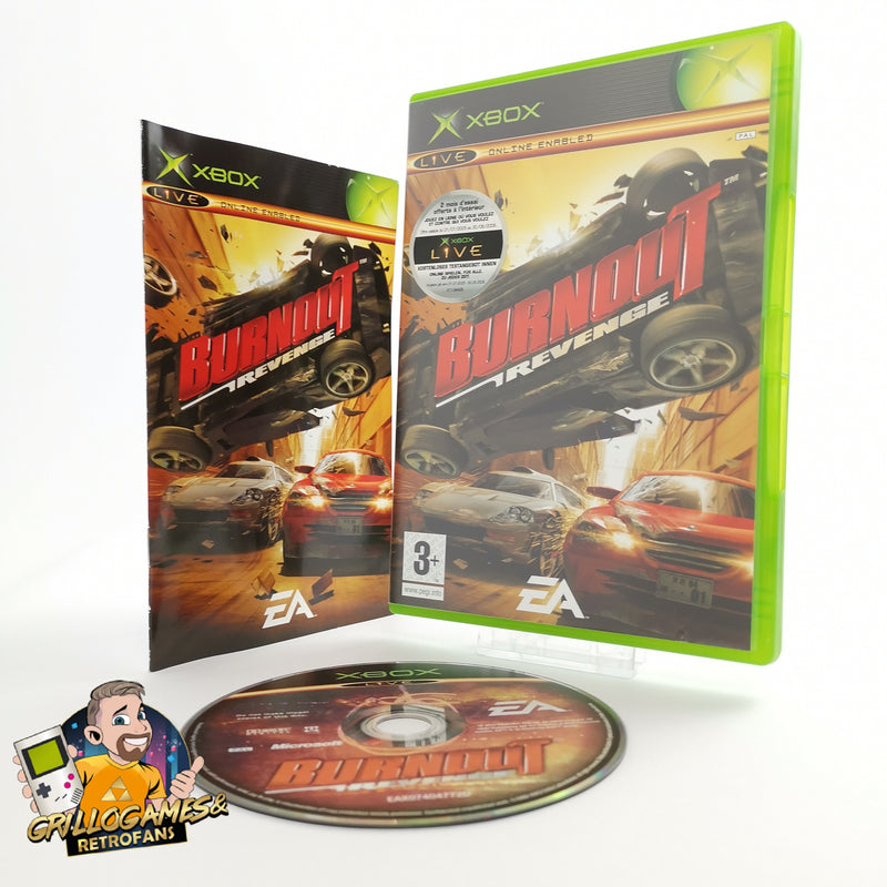Microsoft Xbox Classic game "Burnout Revenge" DE FRA / PAL Version | Original packaging