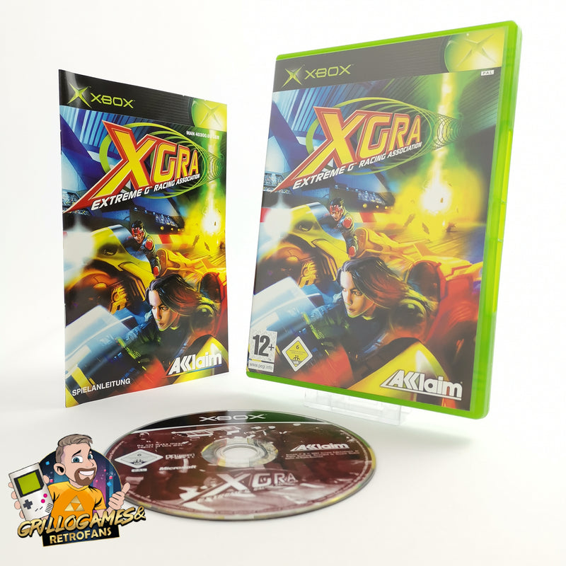Microsoft Xbox Classic Game "XGRA Extreme G Racing Association" DE PAL | Original packaging