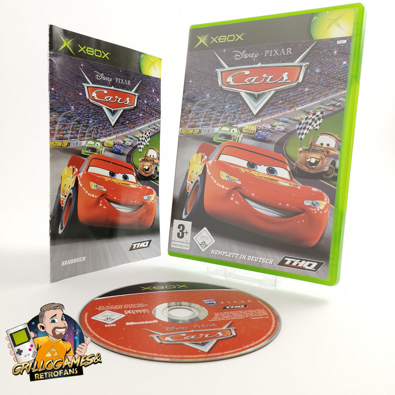 Microsoft Xbox Classic Spiel " Disney Pixar Cars " DE PAL Version | OVP