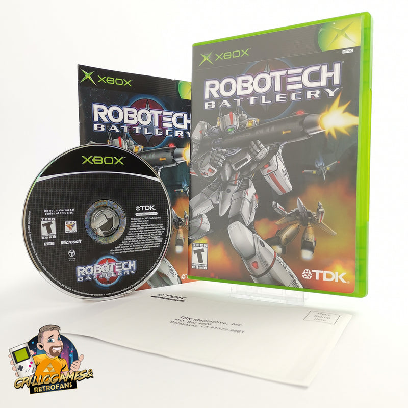 Microsoft Xbox Classic Game "Robotech Battlecry" NTSC-U/C USA | Original packaging