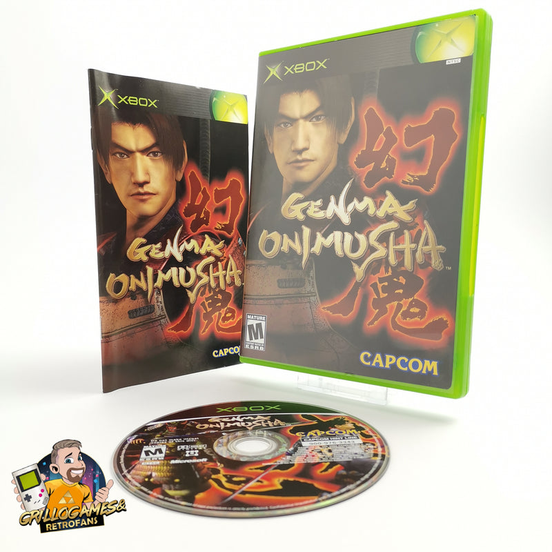 Microsoft Xbox Classic Spiel " Genma Onimusha " NTSC-U/C USA | OVP