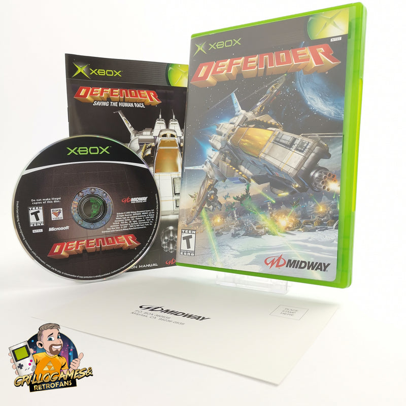 Microsoft Xbox Classic Game " Defender " NTSC-U/C USA | Original packaging Midway