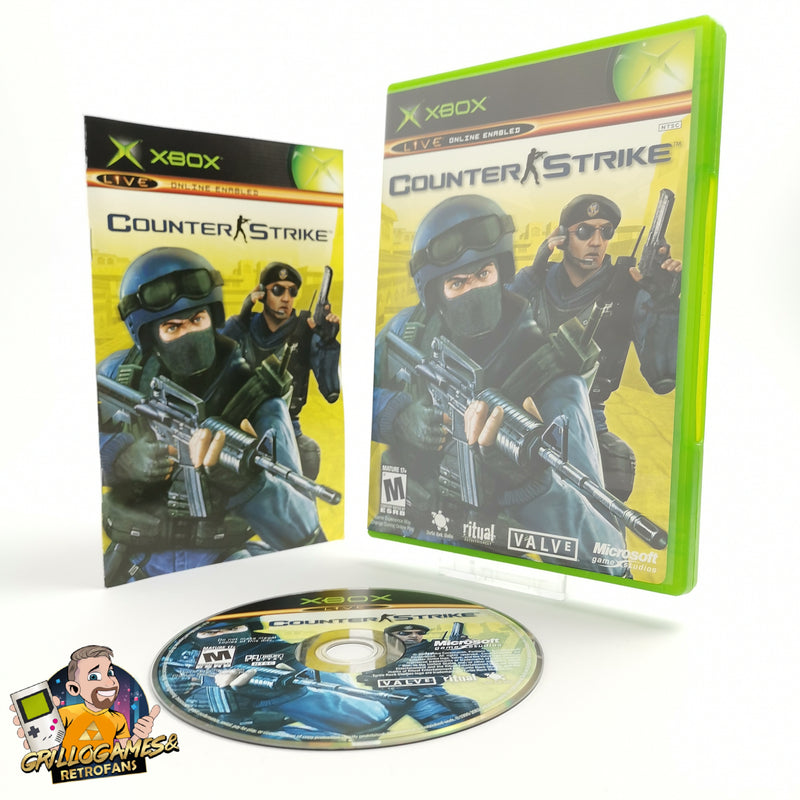 Microsoft Xbox Classic Spiel " Counter Strike " NTSC-U/C USA | OVP USK18