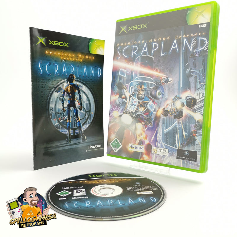 Microsoft Xbox Classic game "Scrapland" DE PAL Version | Original packaging
