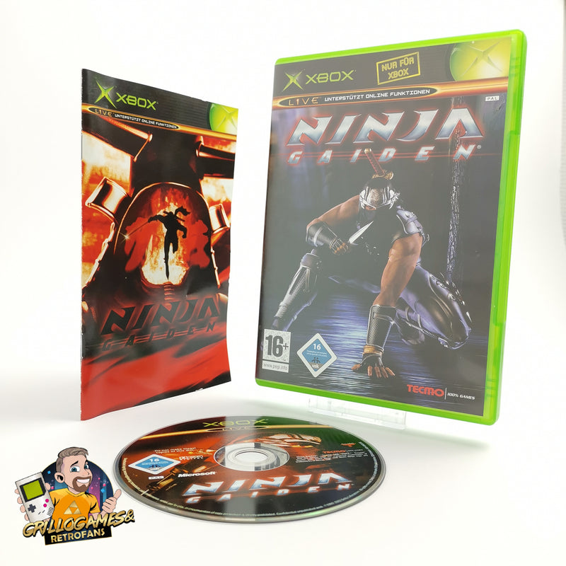 Microsoft Xbox Classic Spiel " Ninja Gaiden " DE PAL Version | OVP * gut