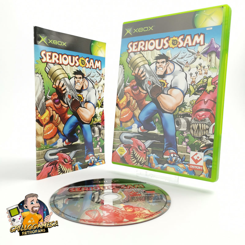 Microsoft Xbox Classic Game "Serious Sam" DE PAL Version | Original packaging
