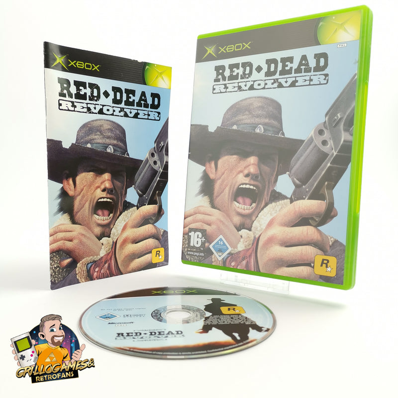 Microsoft Xbox Classic game "Red Dead Revolver" DE PAL version OVP * very good