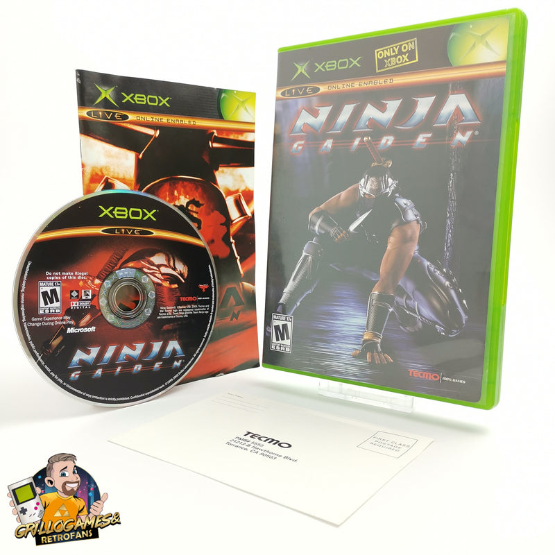 Microsoft Xbox Classic Game "Ninja Gaiden" NTSC-U/C USA | Original packaging USK18