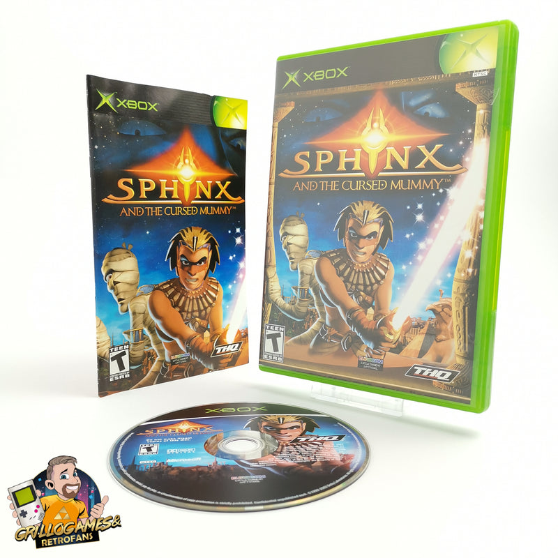 Microsoft Xbox Classic Spiel " Sphinx and the cursed Mummy " NTSC-U/C USA | OVP