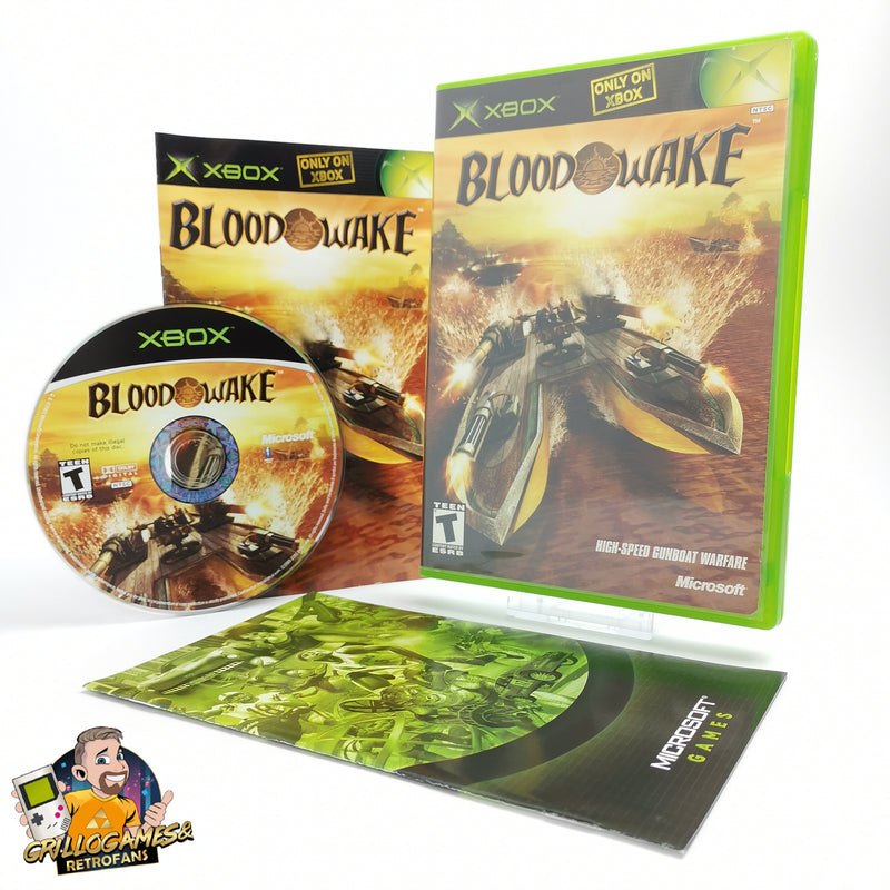 Microsoft Xbox Classic Game "Blood Wake" NTSC-U/C USA | Original packaging * very good