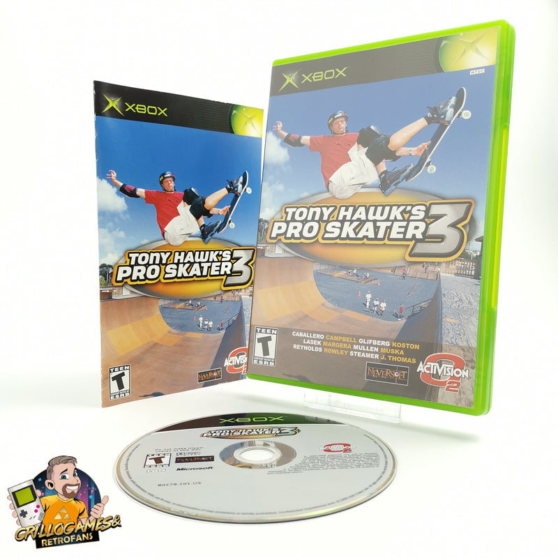 Microsoft Xbox Classic Spiel " Tony Hawks Pro Skater 3 " NTSC-U/C USA | OVP