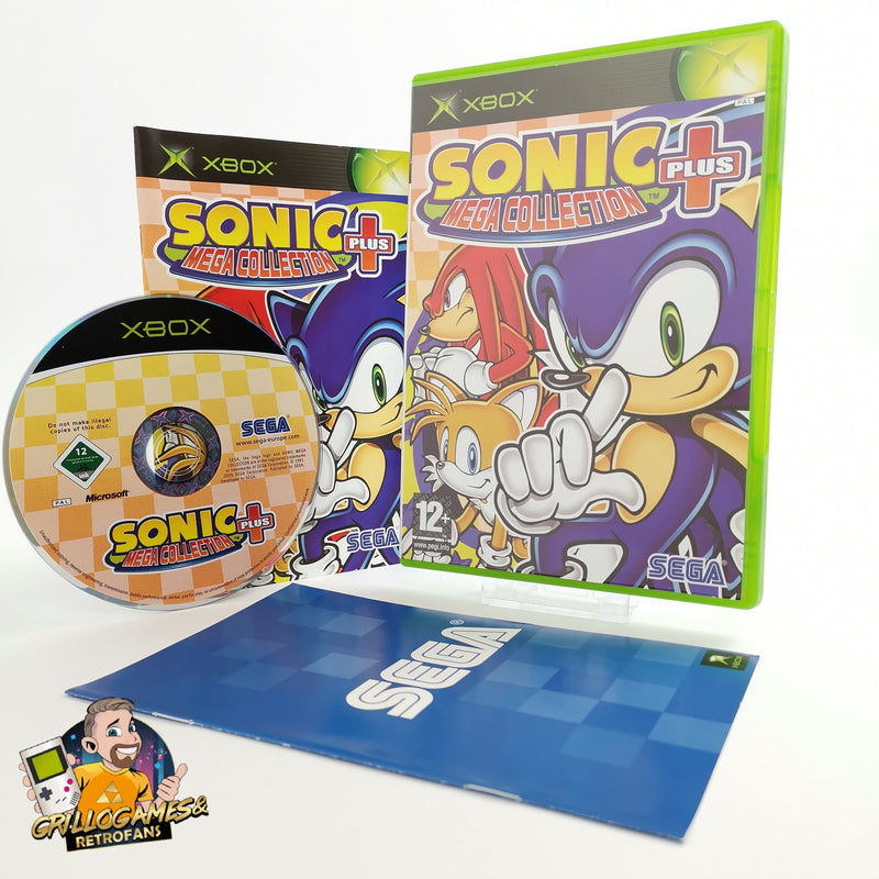 Microsoft Xbox Classic Game "Sonic Mega Collection" FRA PAL Version | Original packaging