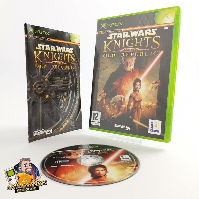 Microsoft Xbox Classic game "Star Wars Knights of the Old Republic" FRA OVP