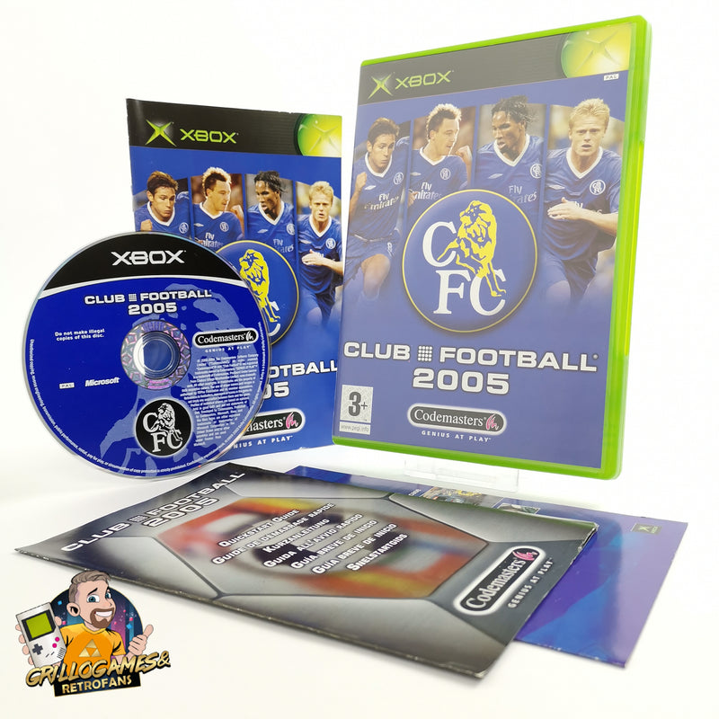 Microsoft Xbox Classic Game "Chelsea FC Club Football 2005" EN PAL | Original packaging