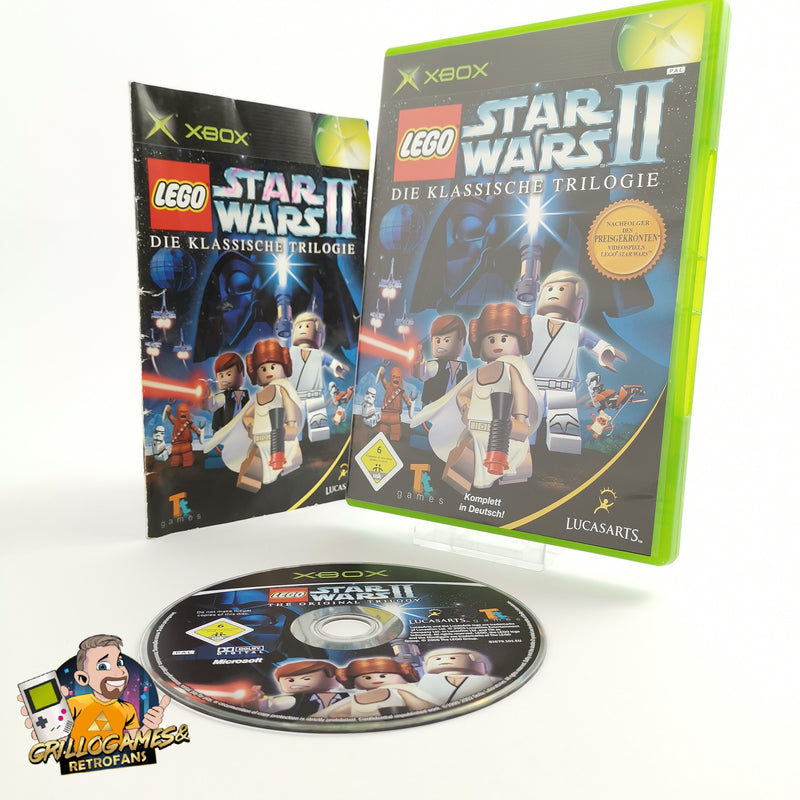 Microsoft Xbox Classic Game "Lego Star Wars II 2" DE PAL Version | Original packaging