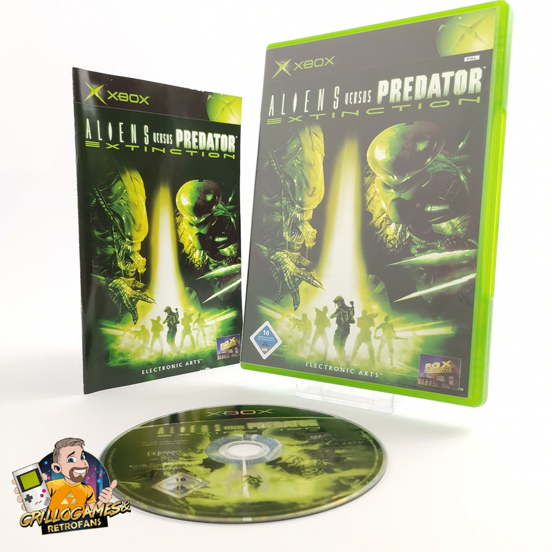 Microsoft Xbox Classic Spiel " Alien Versus Predator " DE PAL Version | OVP