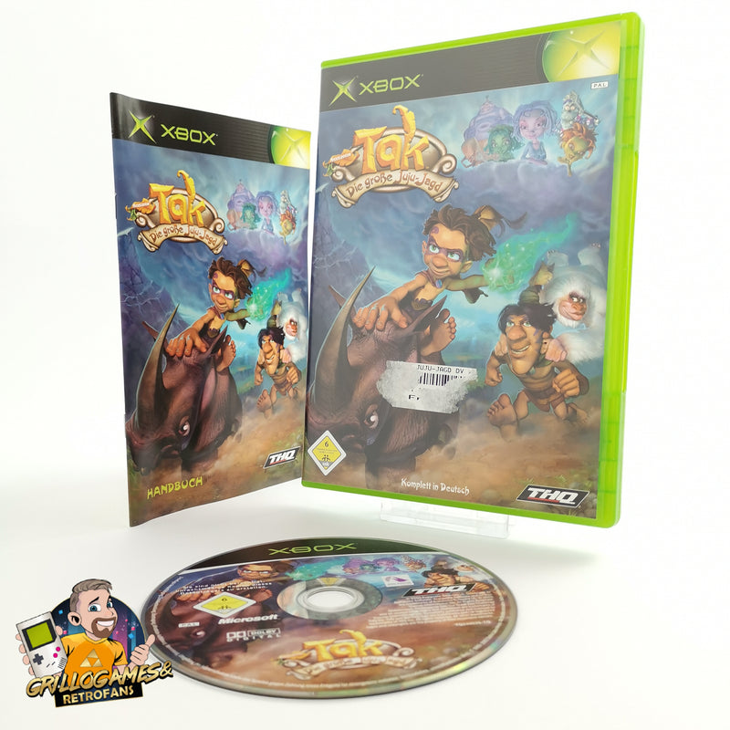 Microsoft Xbox Classic Game "Tak The Great Juju Hunt" DE PAL Version | Original packaging