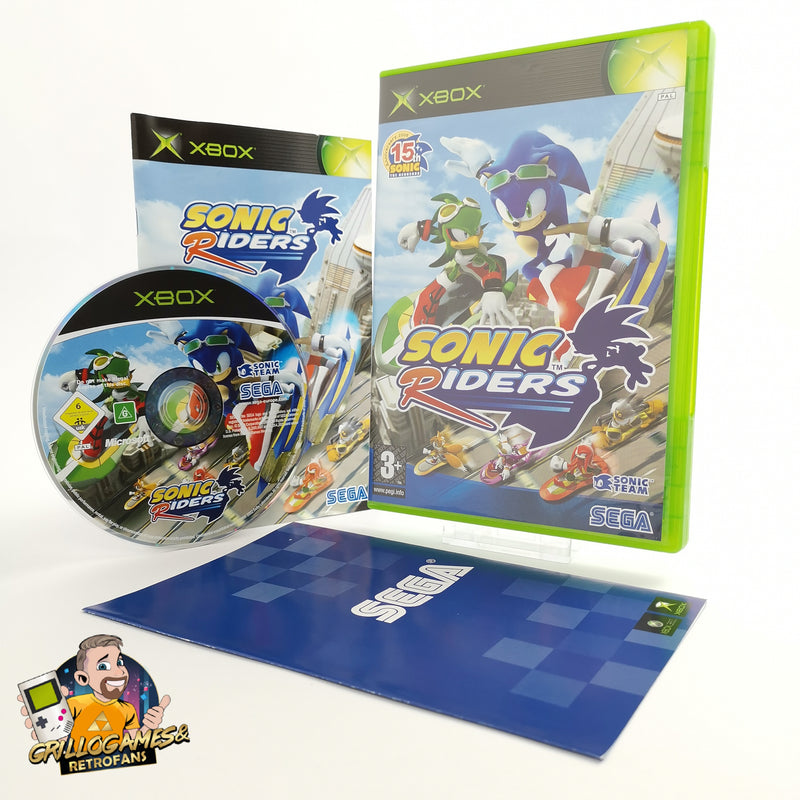 Microsoft Xbox Classic Game "Sonic Riders" EN PAL Version UKV | Original packaging