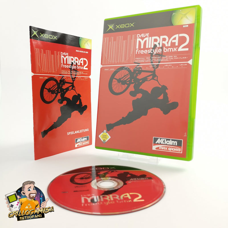 Microsoft Xbox Classic Spiel " Dave Mirra Freestyle BMX " DE PAL Version | OVP