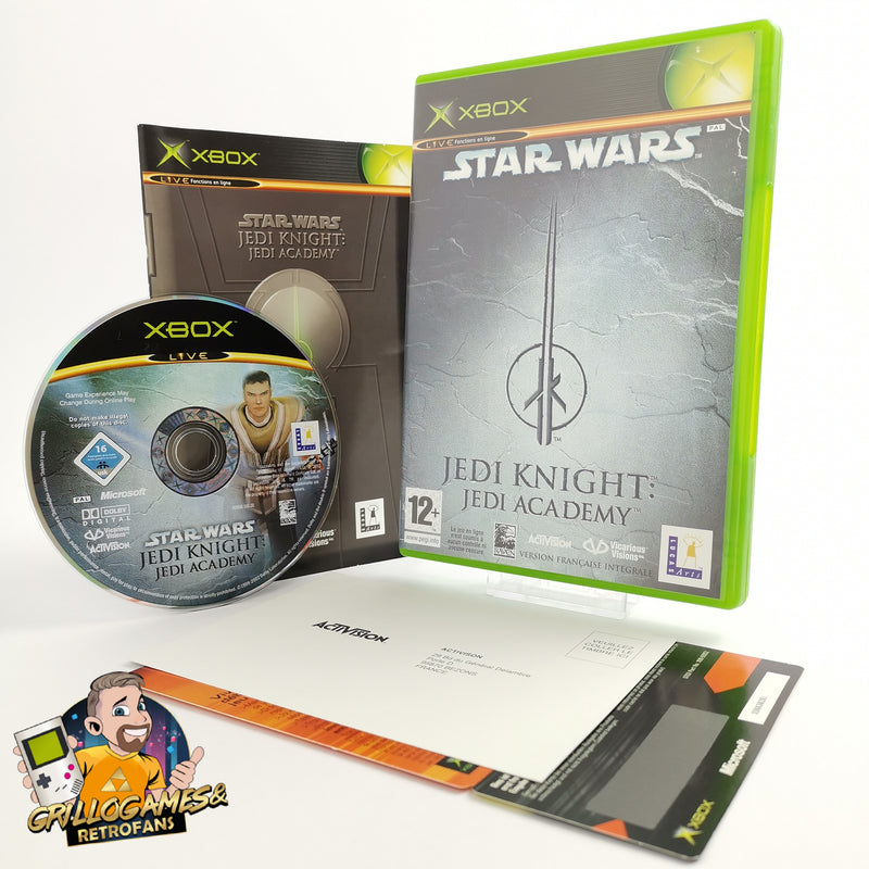 Microsoft Xbox Classic Game "Star Wars Jedi Knight" FRA PAL Version | Original packaging