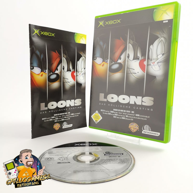 Microsoft Xbox Classic Spiel " Loons Das Höllische Casting " DE PAL Version  OVP