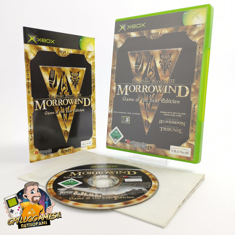 Microsoft Xbox Classic Spiel " Morrowind Game of the Year Edition " DE PAL | OVP