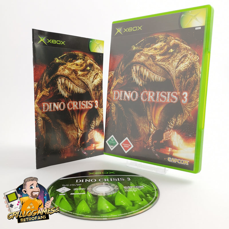 Microsoft Xbox Classic Game "Dino Crisis 3" DE PAL Version | Original packaging Capcom