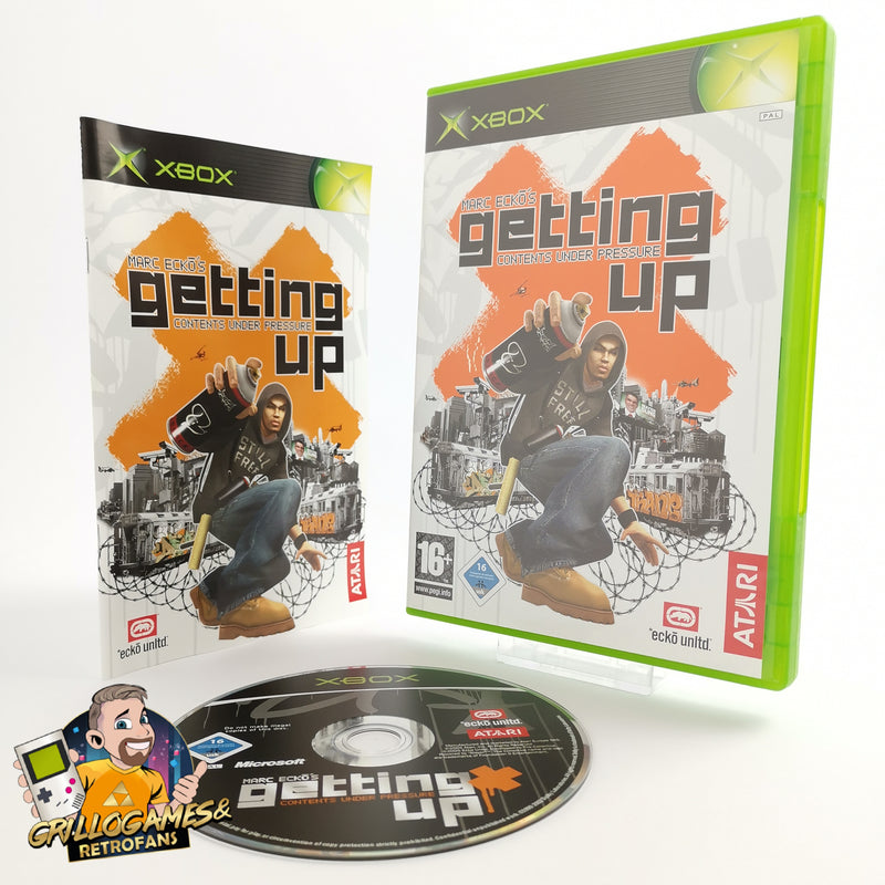 Microsoft Xbox Classic game "Marc Eckos Getting Up" DE PAL Version | Original packaging