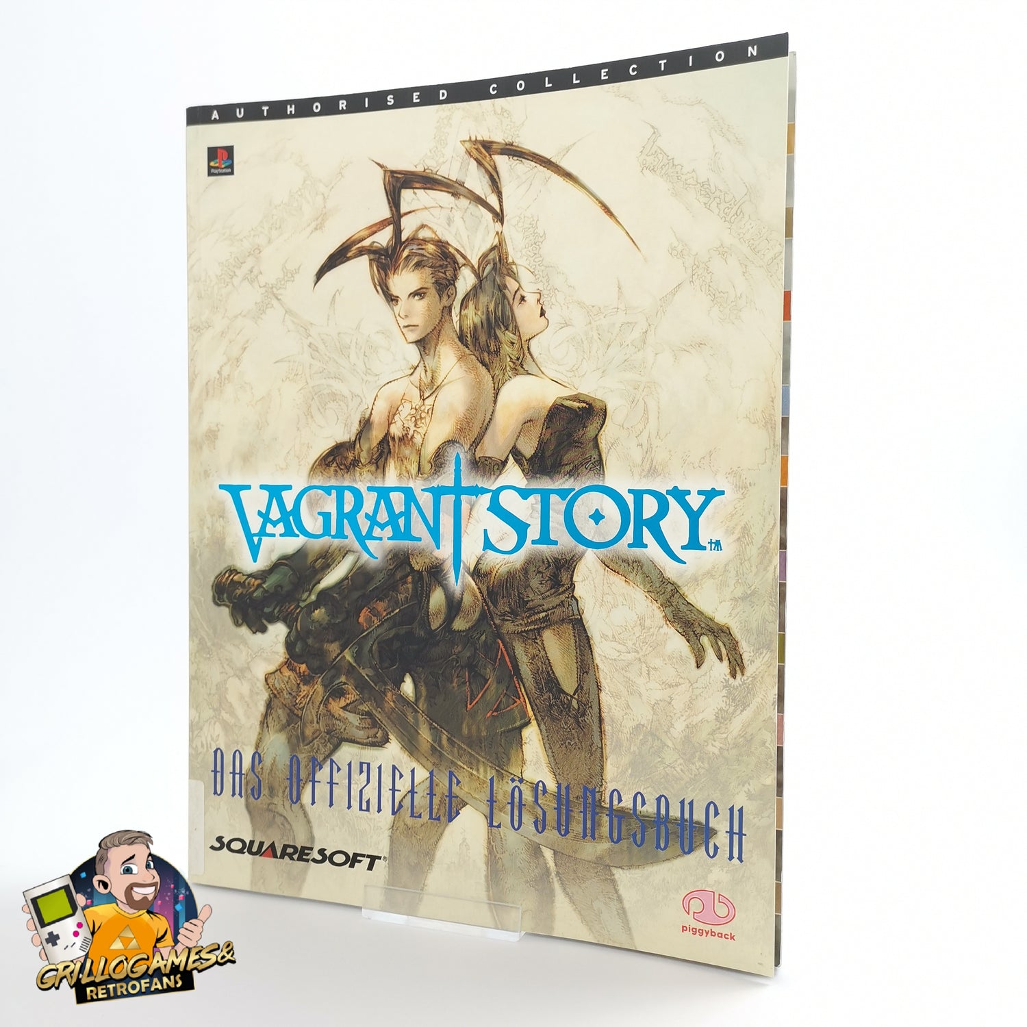 Sony Playstation Vagrant Story the official walkthrough book | PS1 game advisor
