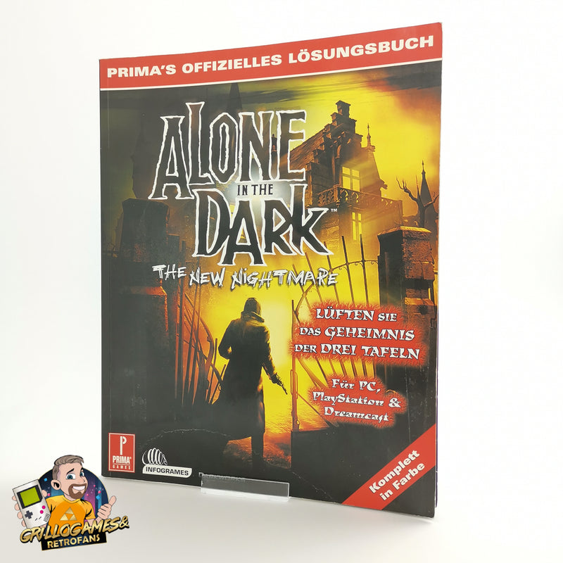 Alone in the Dark Prima's official walkthrough book | PS1 PSX PC DC Game Advisor