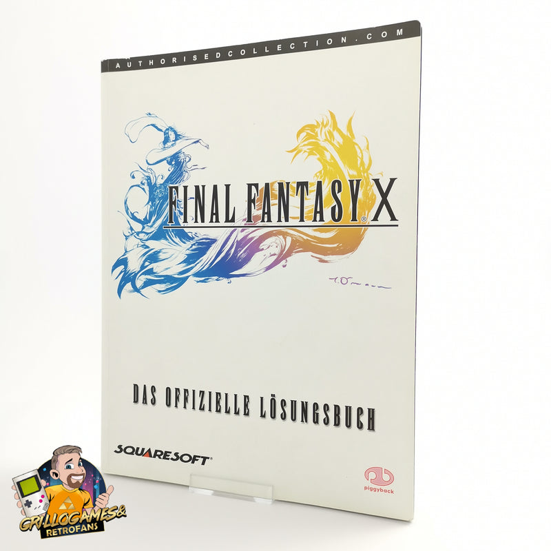 Final Fantasy X the official walkthrough book Squaresoft | PS1 PSX Game Advisor