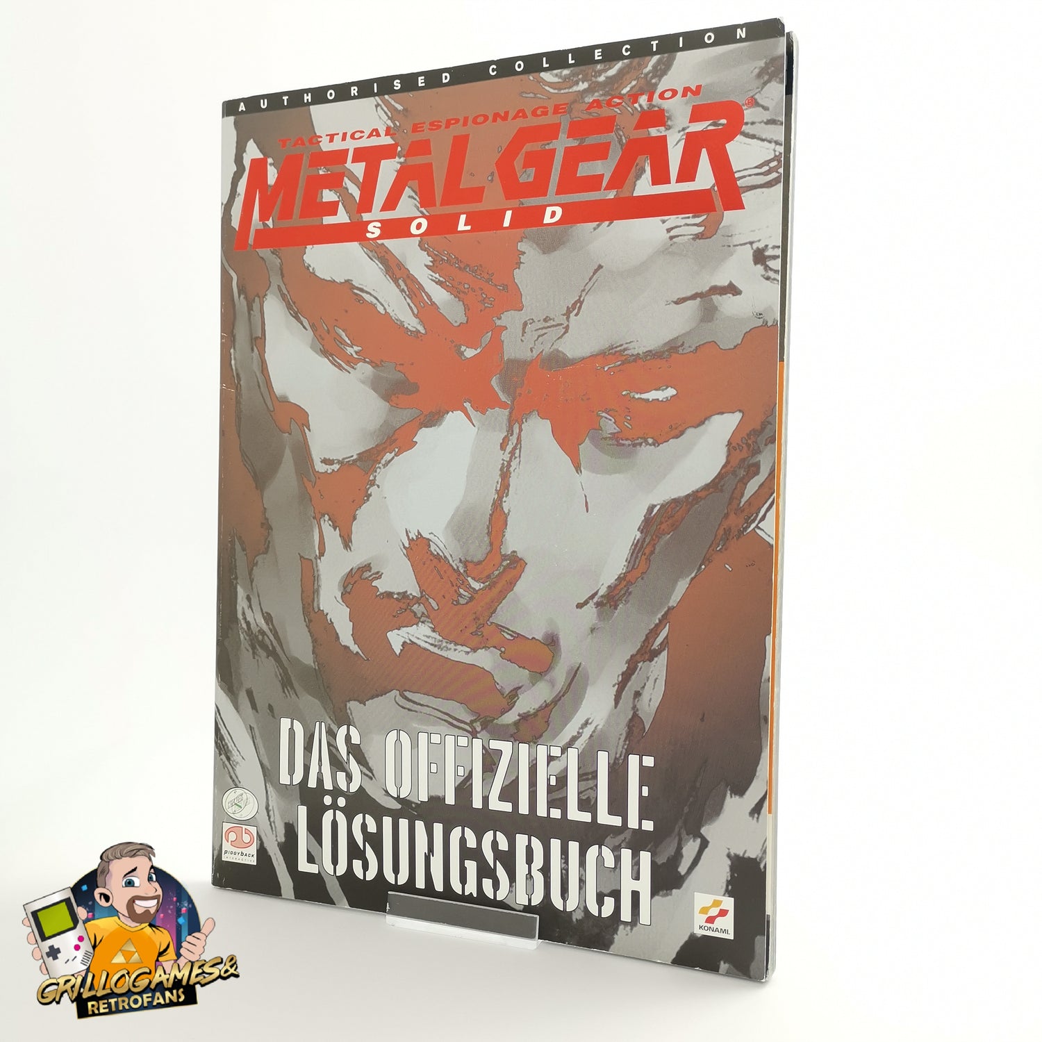 Metal Gear Solid The Official Walkthrough Book | Sony Playstation 1 / PS1 Konami
