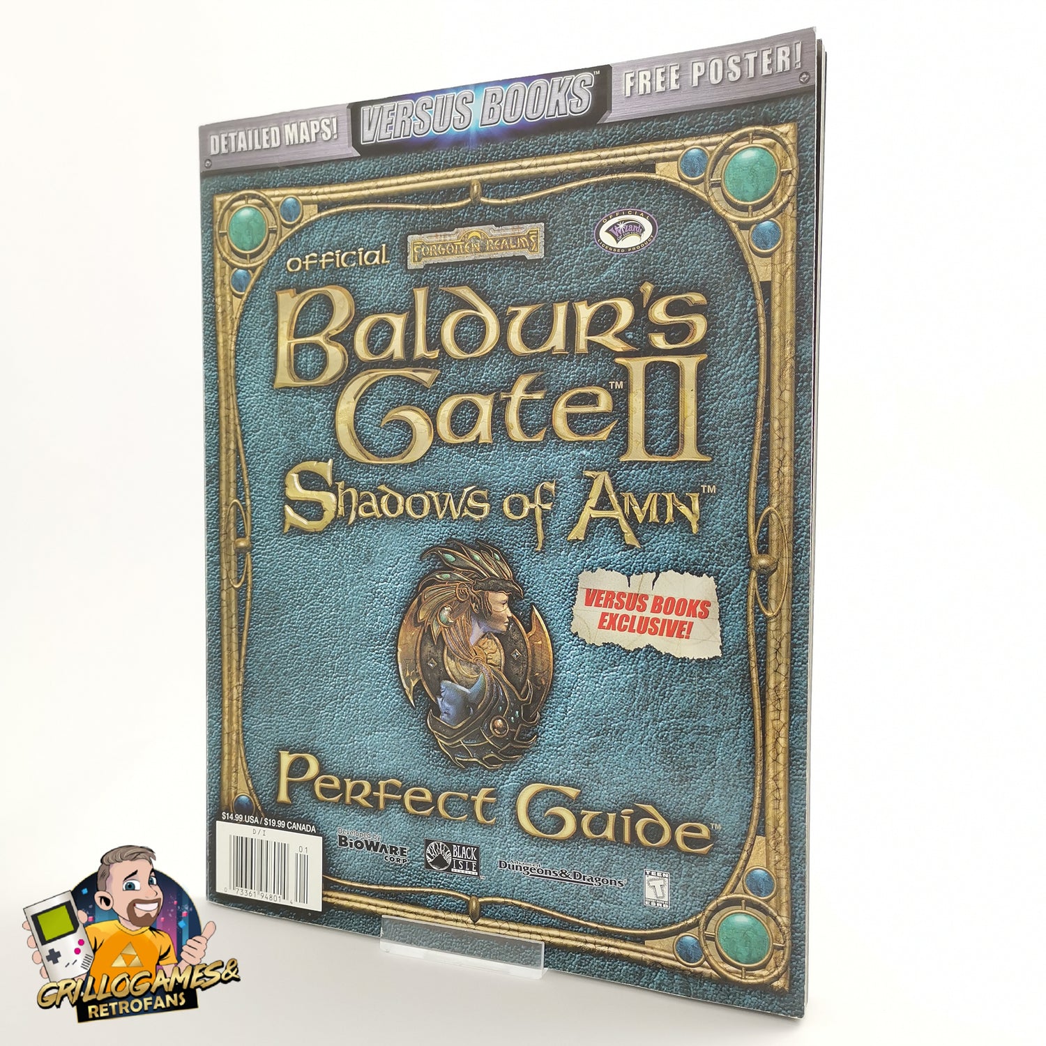 Baldur's Gate II 2 Shadows of Amn Perfect Guide | Solution Book Versus Books