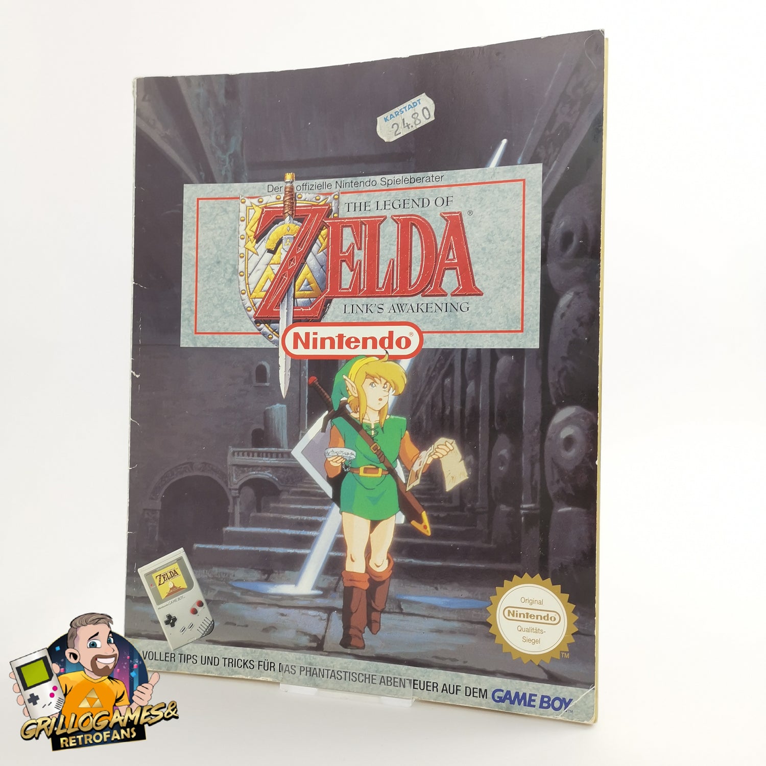 offizieller Nintendo Gameboy Spieleberater The Legend of Zelda Links Awakening