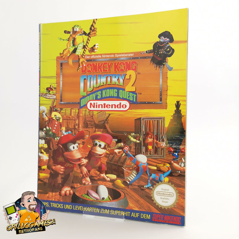 offizieller Super Nintendo Spieleberater Donkey Kong Country 2 Lösungsbuch [2]